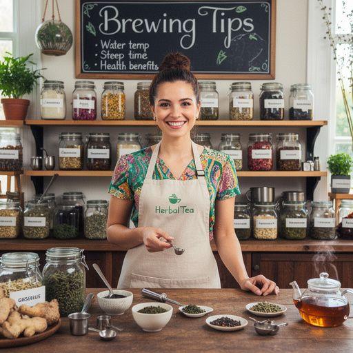 Kéz, ami szárított gyógynövényeket választ ki a teához.